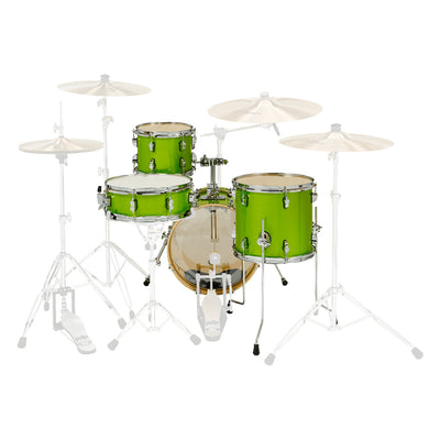 PDP - "New Yorker" 4-Piece Shell Pack - Electric Green Sparkle