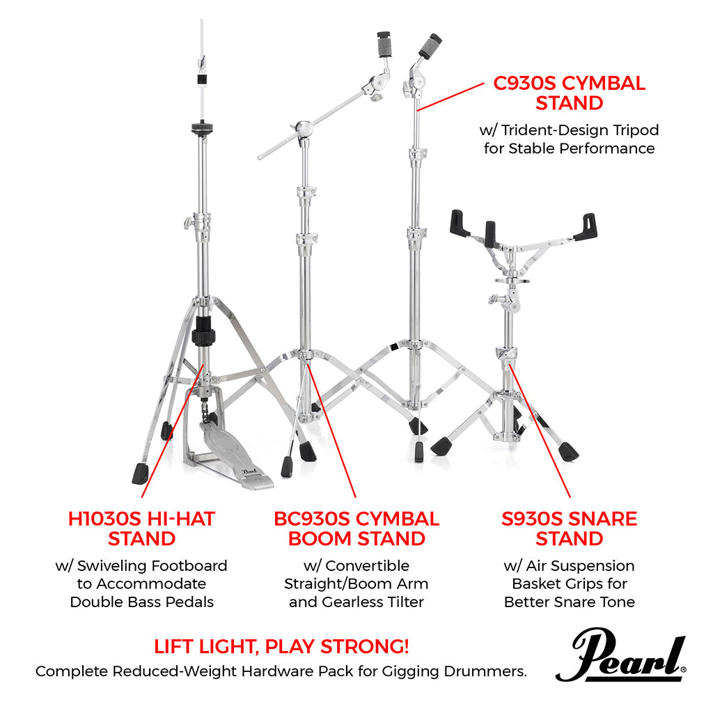 Pearl - SP-930S - Single Braced Hardware Pack