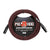 Pig Hog - Black & Red Woven Mic Cable - 20ft XLR