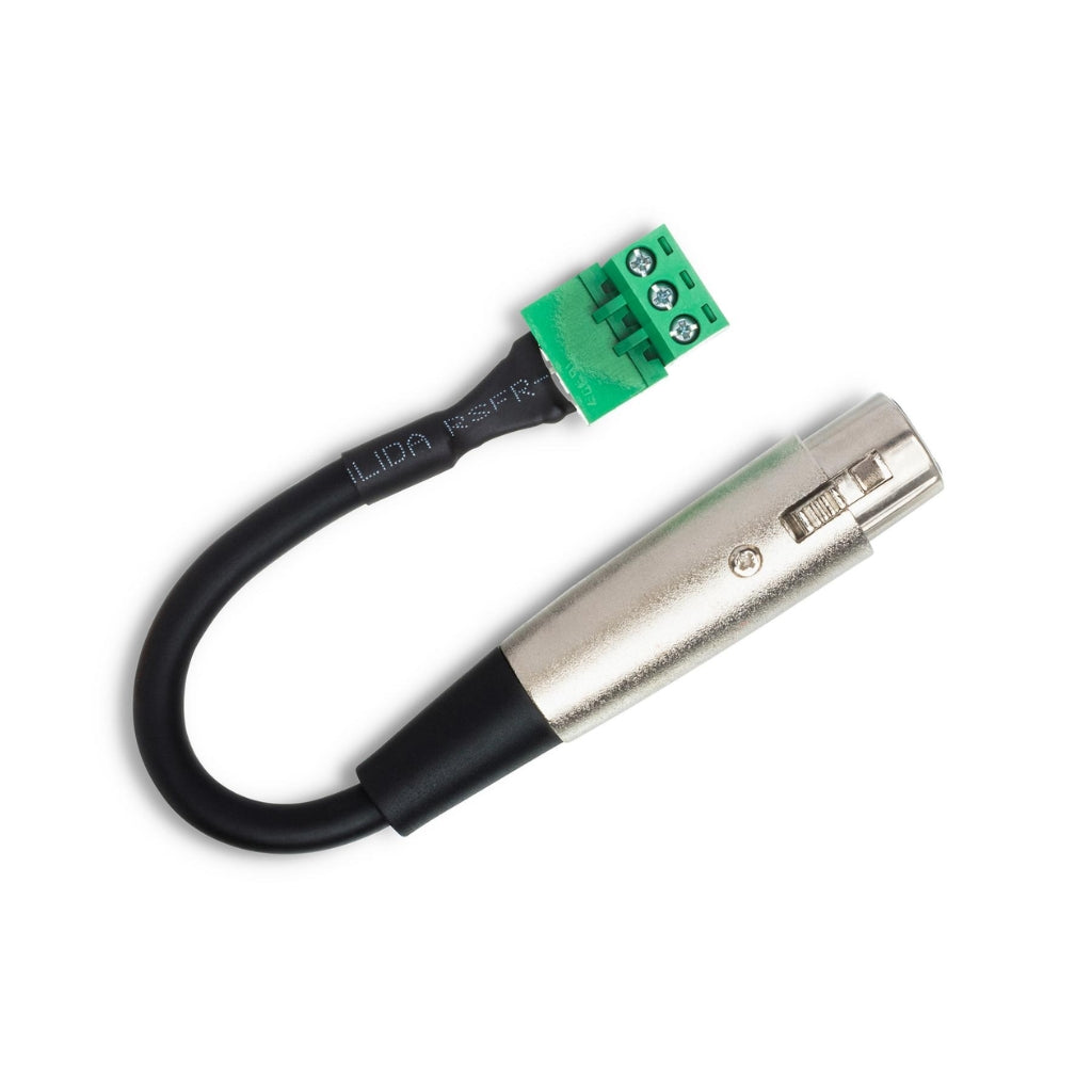 Hosa - XLR3F to PHX3M - Low Voltage Adaptor