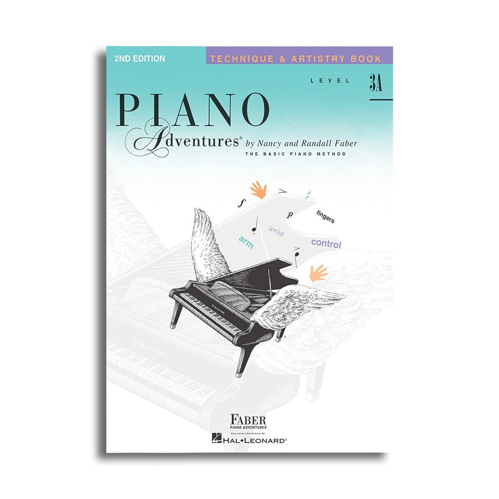 Piano Adventures Level 3A Technique &amp; Artistry Books Sky Music