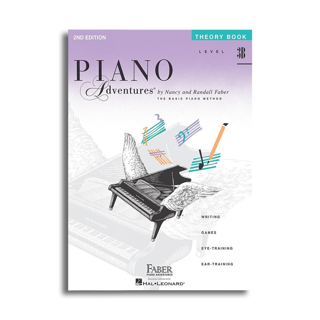 Piano Adventures Level 3B Theory Books Sky Music