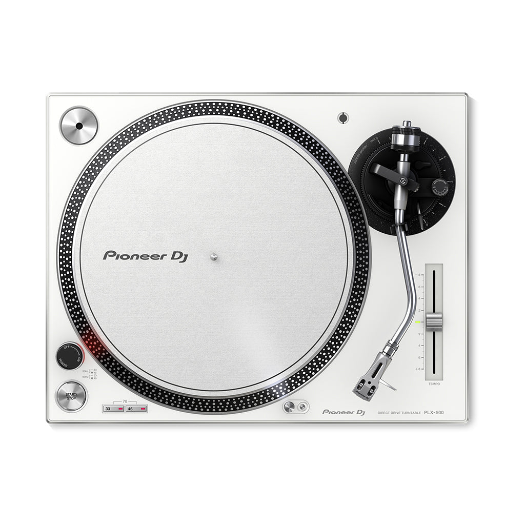 Pioneer PLX500 Turntable - White Turntables Sky Music