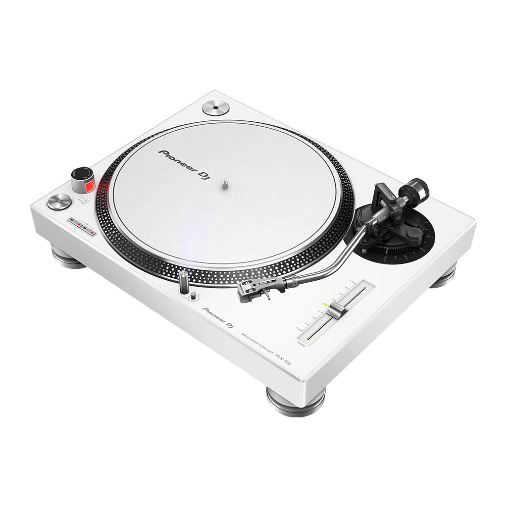 Pioneer PLX500 Turntable - White Turntables Sky Music