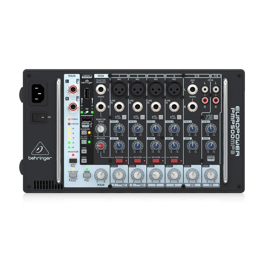 Behringer Europower - PMP500MP3 - Powered Mixer