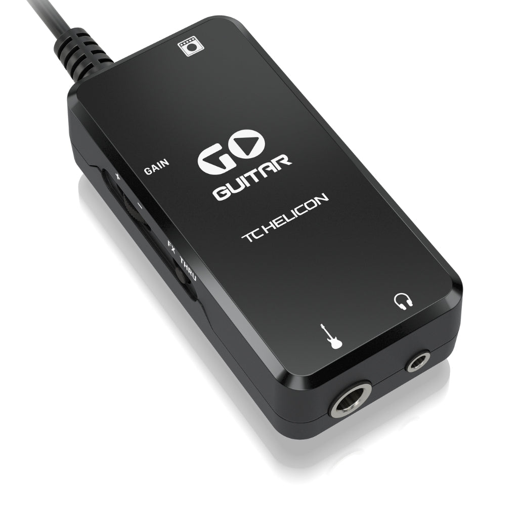 Portable Guitar Interface for Mobile Devices - TC Helicon Audio Interfaces Sky Music