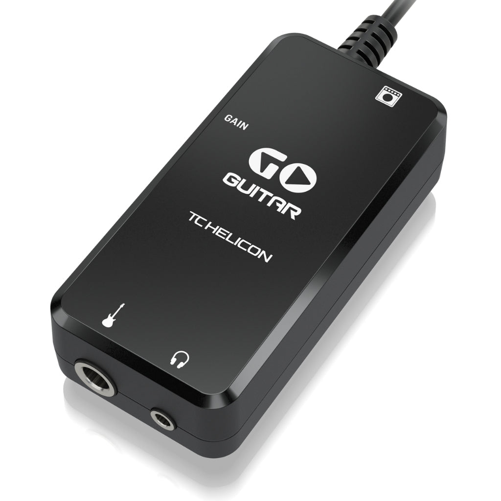 Portable Guitar Interface for Mobile Devices - TC Helicon Audio Interfaces Sky Music