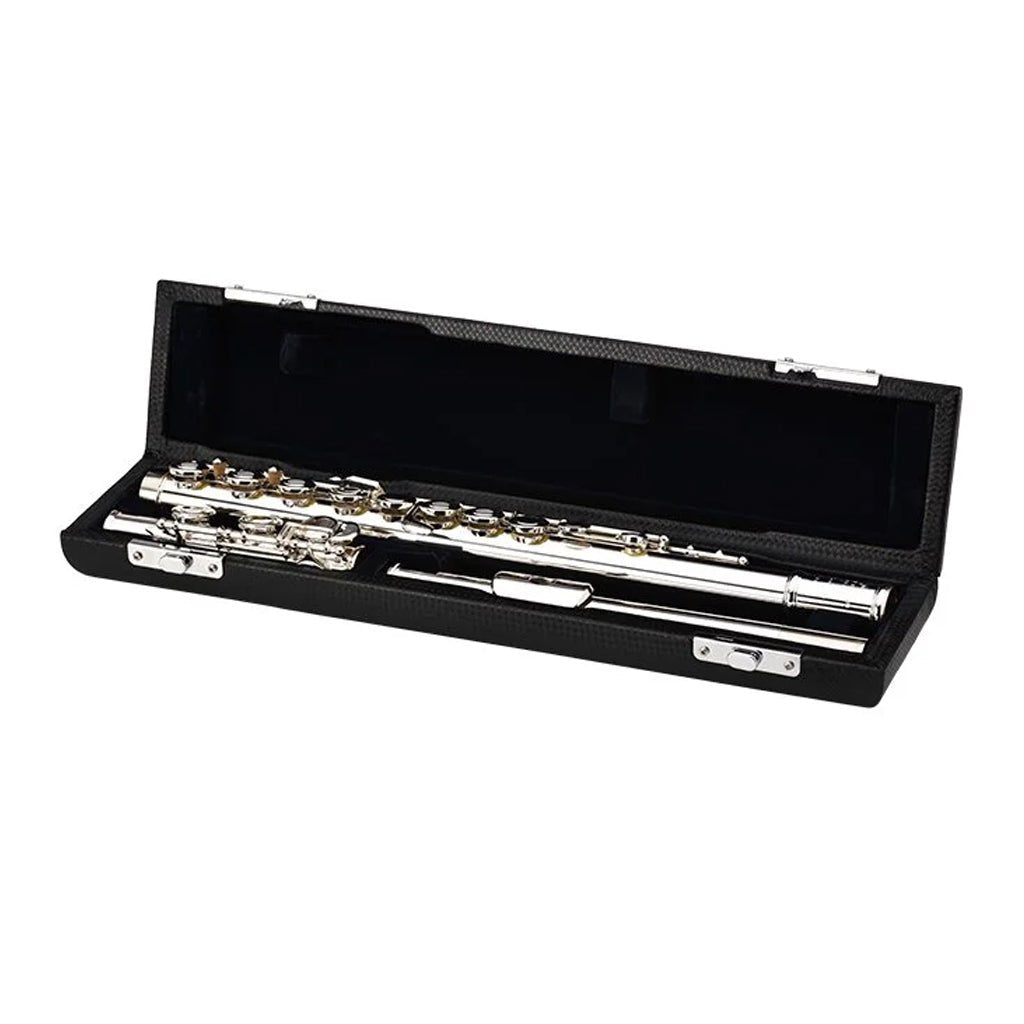 Powell Sonare 101 Flute Split E Offset G & C Foot with Plateau Keys - Silver Flutes Sky Music