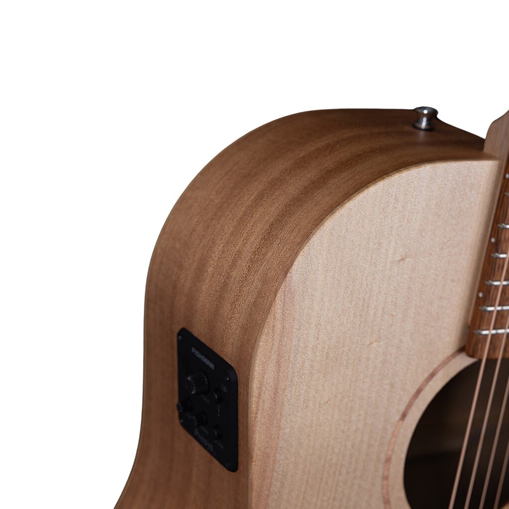 Pratley Entertainer Dreadnought Cutaway Solid Qld Maple Back and Sides - Solid Bunya Top Acoustic Guitars Sky Music
