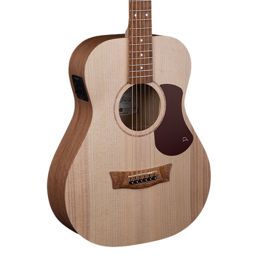 Pratley Entertainer Mini Solid Qld Maple Back and Sides - Solid Bunya Top Acoustic Guitars Sky Music