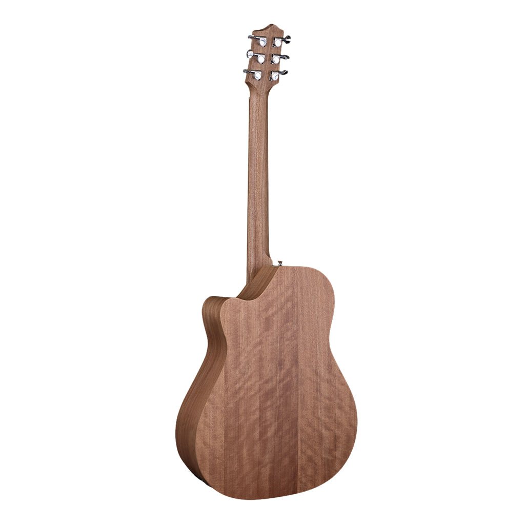 Pratley Entertainer OM Cutaway Solid Qld Maple Back and Sides - Solid Bunya Top Acoustic Guitars Sky Music