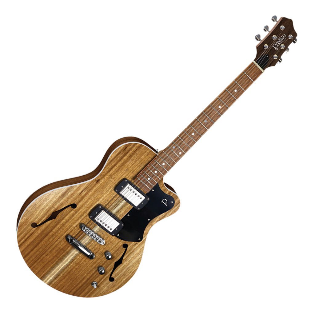 Pratley PRSH22-BW Electric Semi-Hollow Blackwood Singlecut Seth Lover HH Electric Guitars Sky Music
