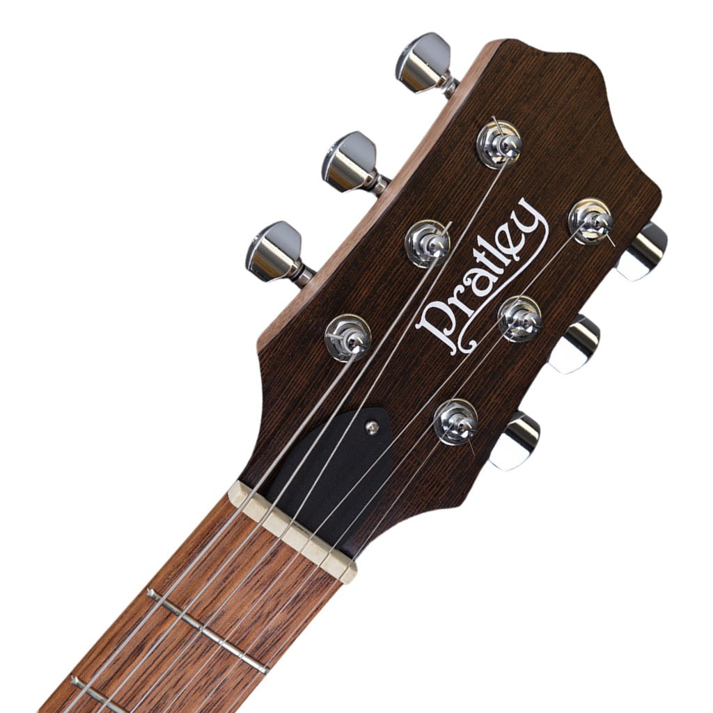 Pratley PRSH22-BW Electric Semi-Hollow Blackwood Singlecut Seth Lover HH Electric Guitars Sky Music