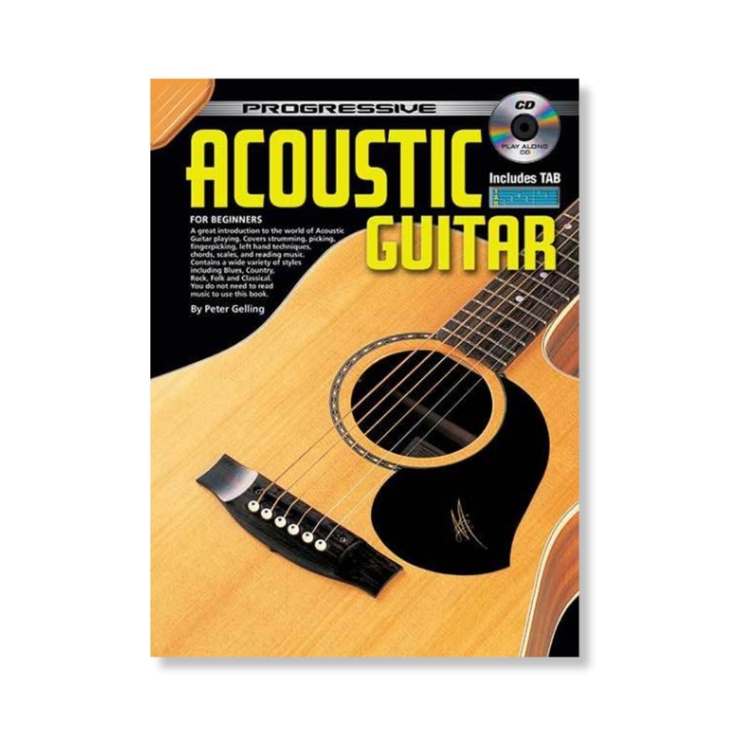 Progressive Acoustic Guitar - Book/CD Books Sky Music