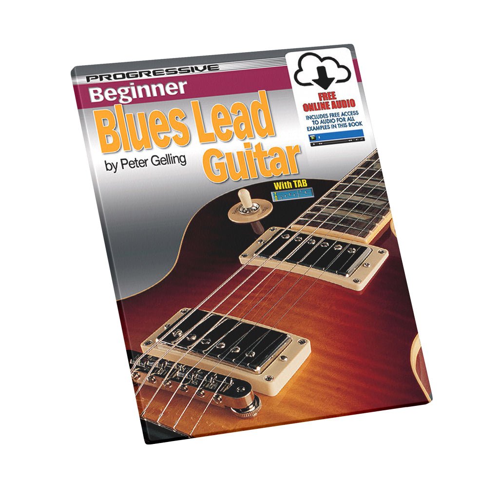 Progressive Beginner Blues Lead Guitar Book/Online Audio Book Books Sky Music