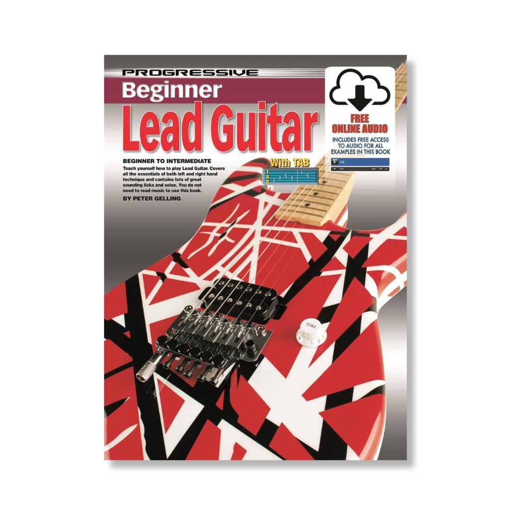 Progressive Beginner Lead Guitar - Book/Online Audio Books Sky Music