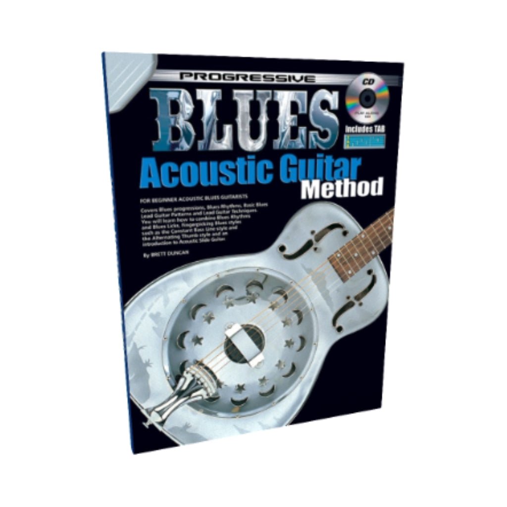 Progressive Blues Acoustic Guitar Method Book Books Sky Music