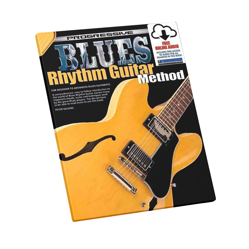 Progressive Blues Rhythm Guitar Method - Book Books Sky Music