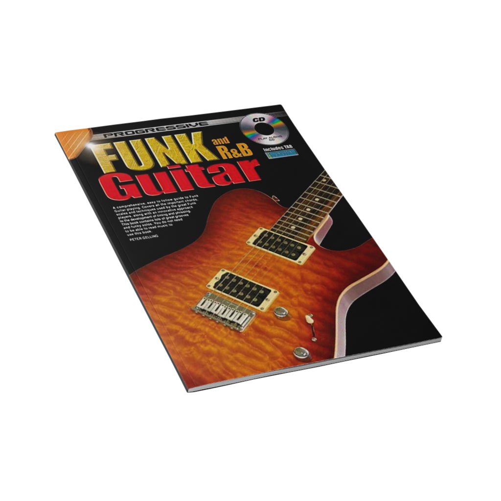 Progressive Funk and RnB Guitar Method - Book w/CD Books Sky Music
