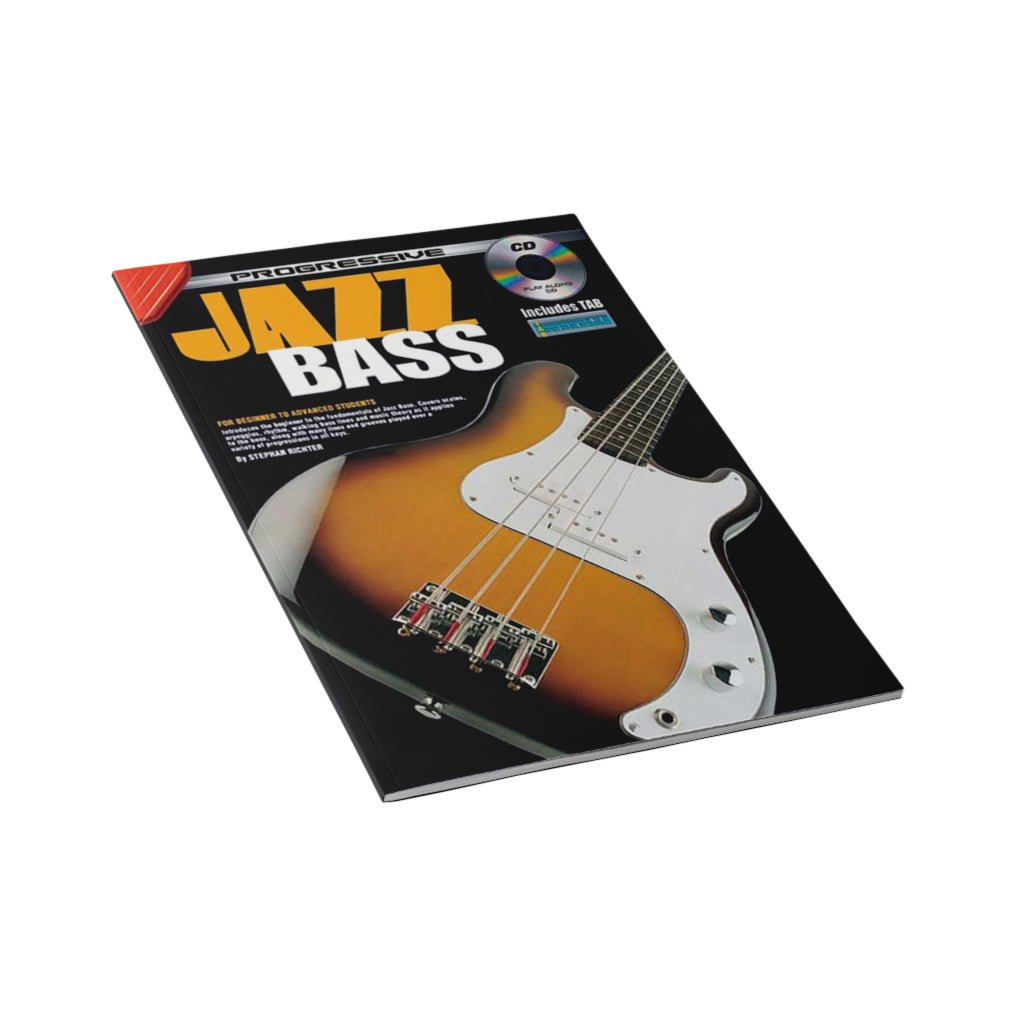 Progressive Jazz Bass - Book Books Sky Music