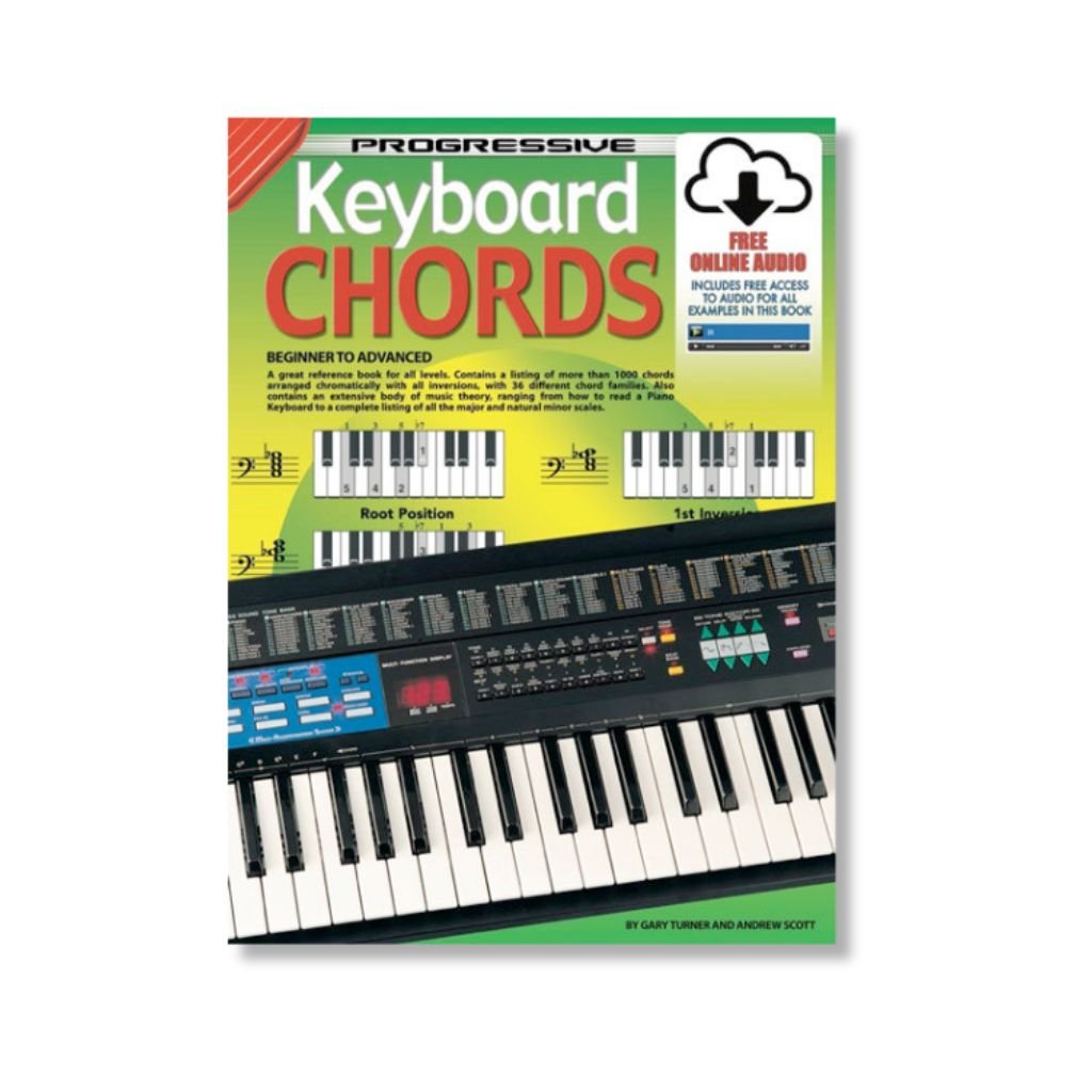 Progressive Keyboard Chords Online Media Books Sky Music