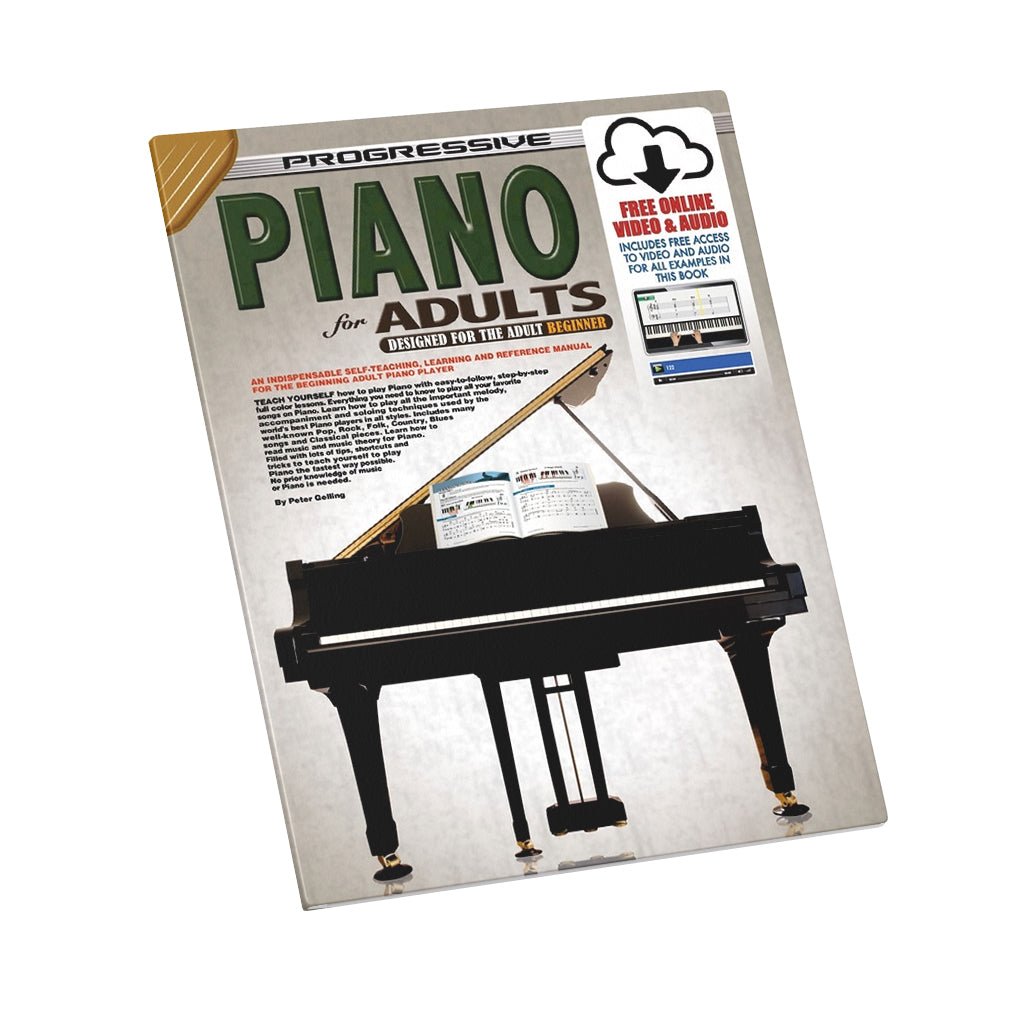 Progressive Piano For Adults - Book Books Sky Music