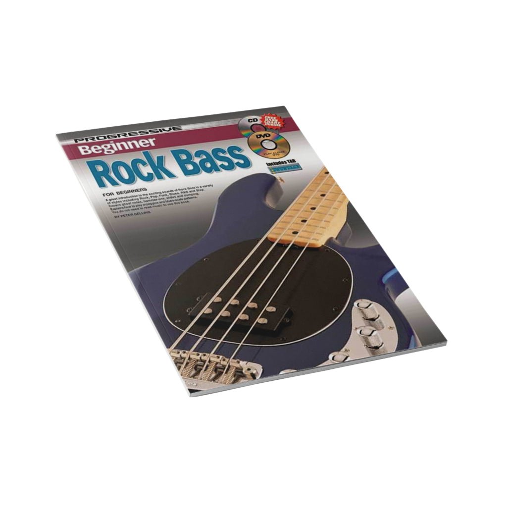 Progressive Rock Bass - Book w/CD &amp; DVD Books Sky Music