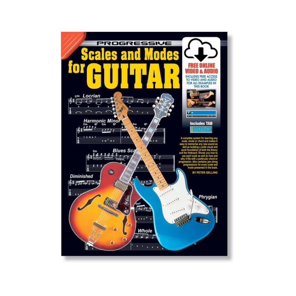 Progressive Scales and Modes for Guitar Books Sky Music