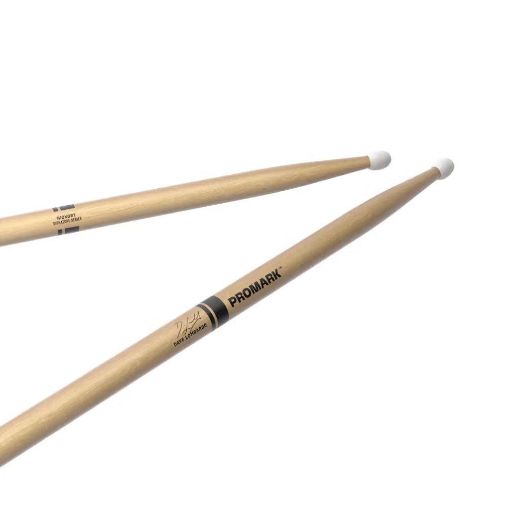 ProMark Dave Lombardo Hickory Drumstick - Nylon Tip Drum Sticks Sky Music