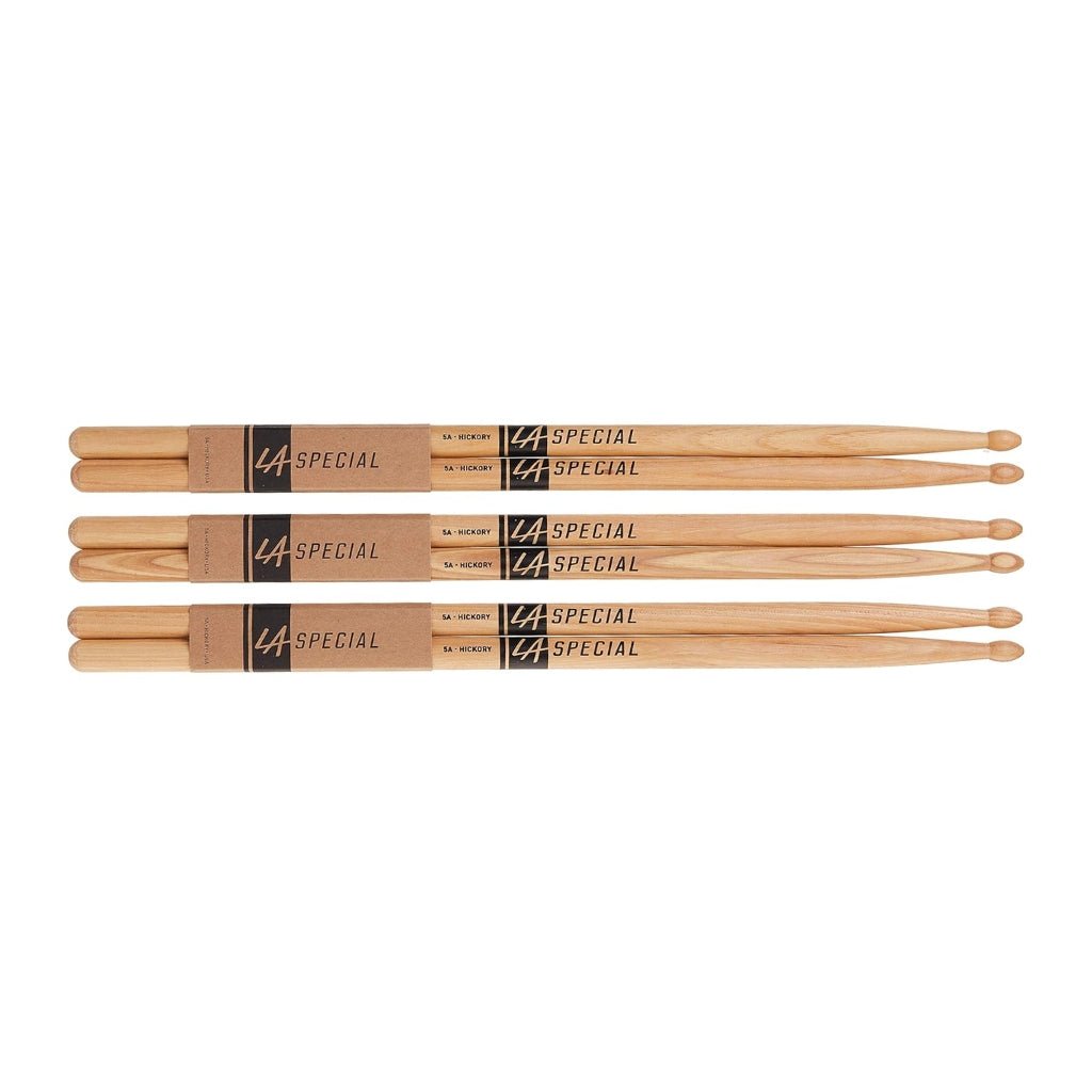 Promark LA Specials 5AW Wood Tip - 3-pack Drum Sticks Sky Music