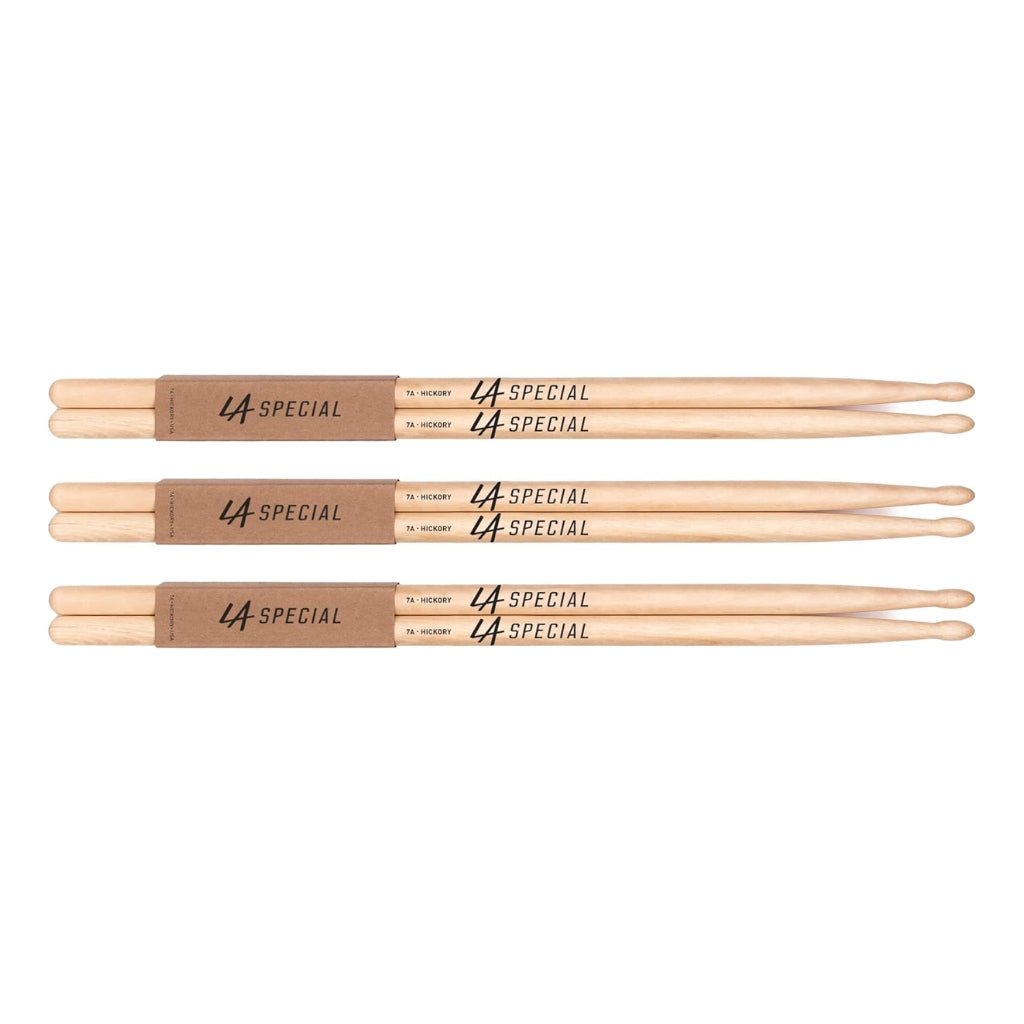 Promark LA Specials 7AW Wood Tip - 3-pack Drum Sticks Sky Music