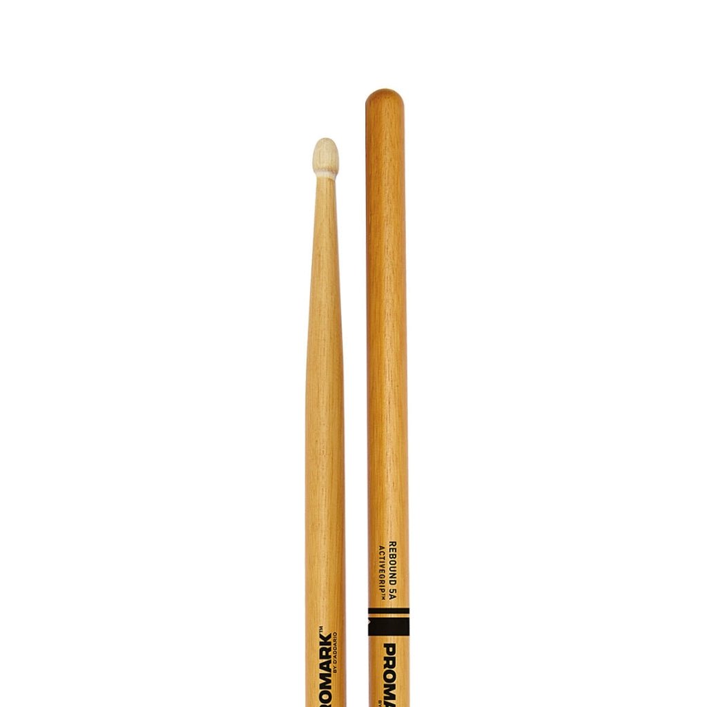 ProMark Rebound 5A ActiveGrip Clear Drum Sticks Sky Music