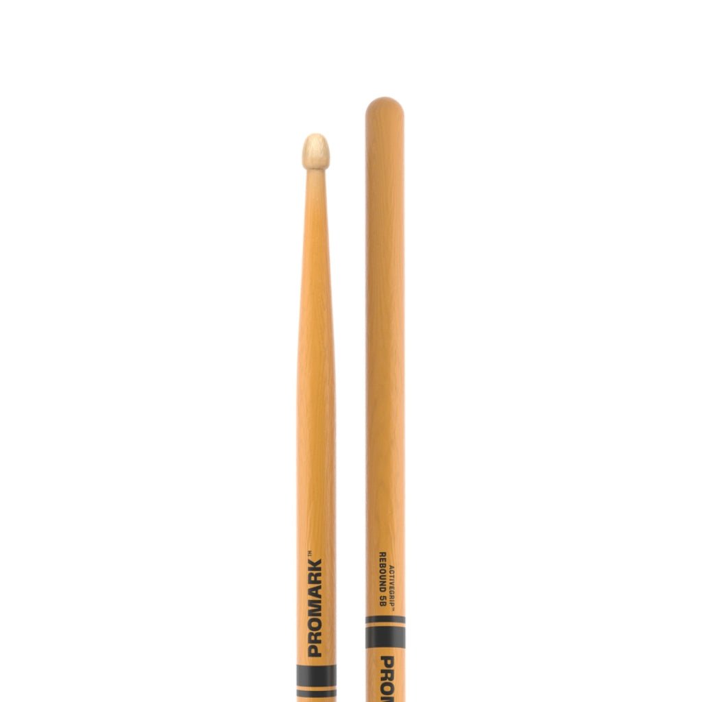 ProMark Rebound 5B ActiveGrip Clear Drum Sticks Sky Music