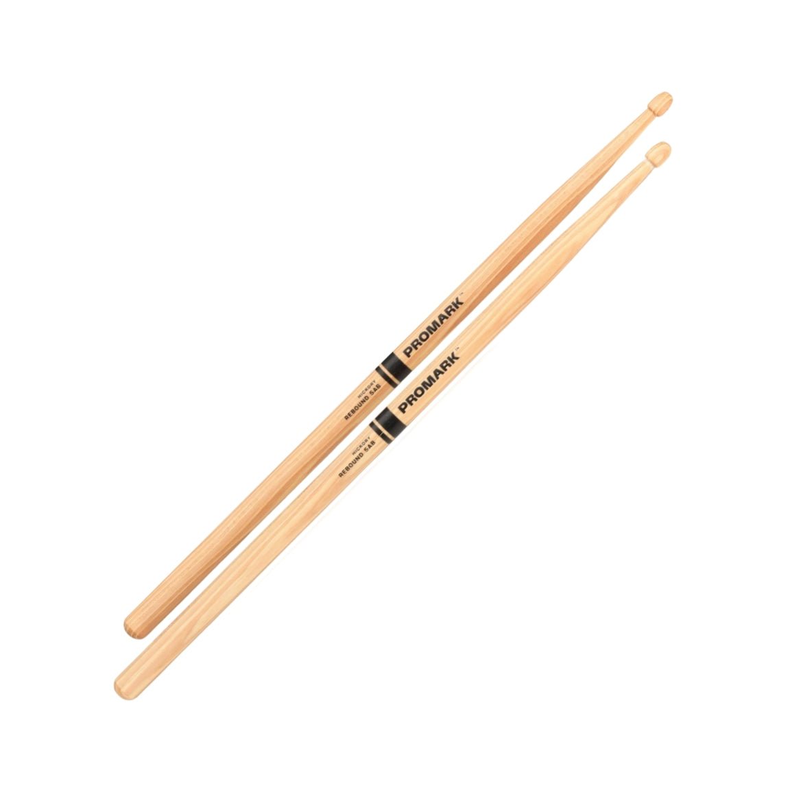 Promark Rebound Drumsticks - Raw Hickory, 5AB Drum Sticks Sky Music
