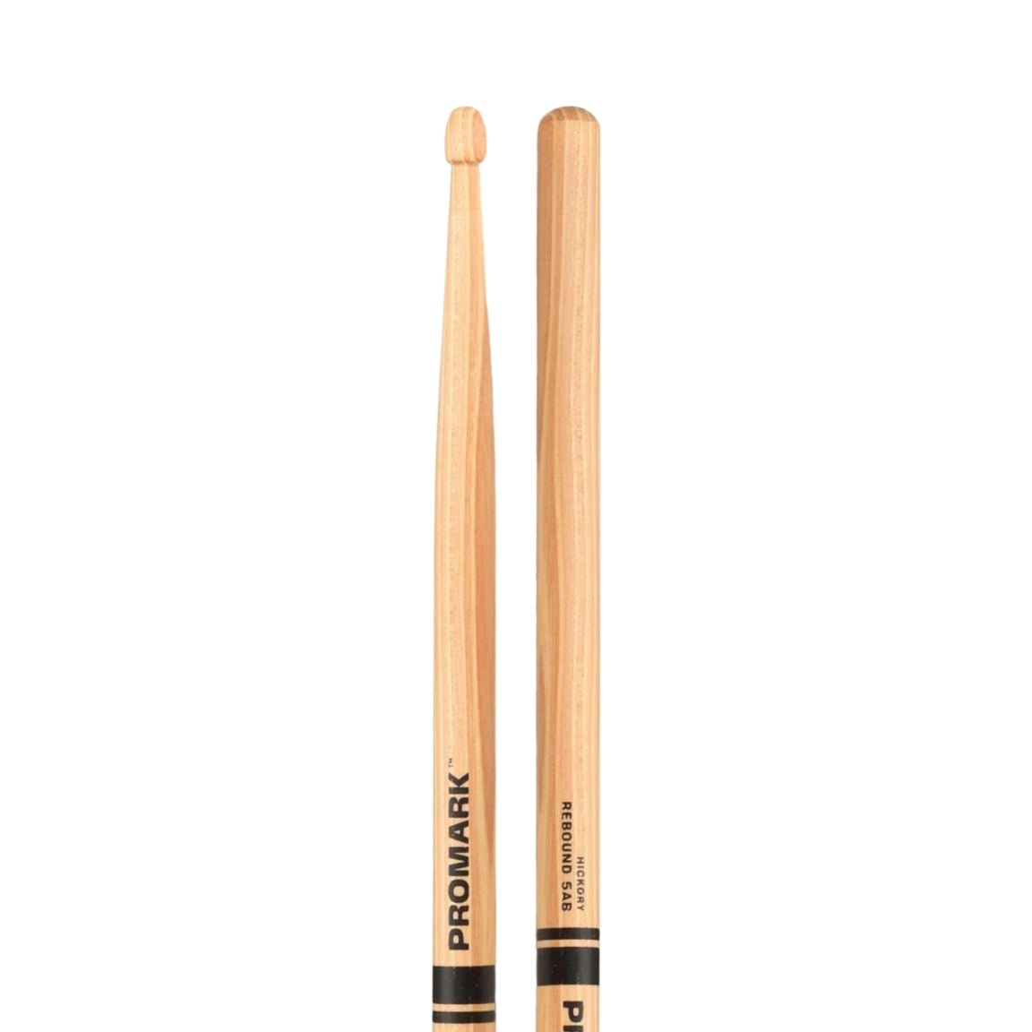 Promark Rebound Drumsticks - Raw Hickory, 5AB Drum Sticks Sky Music