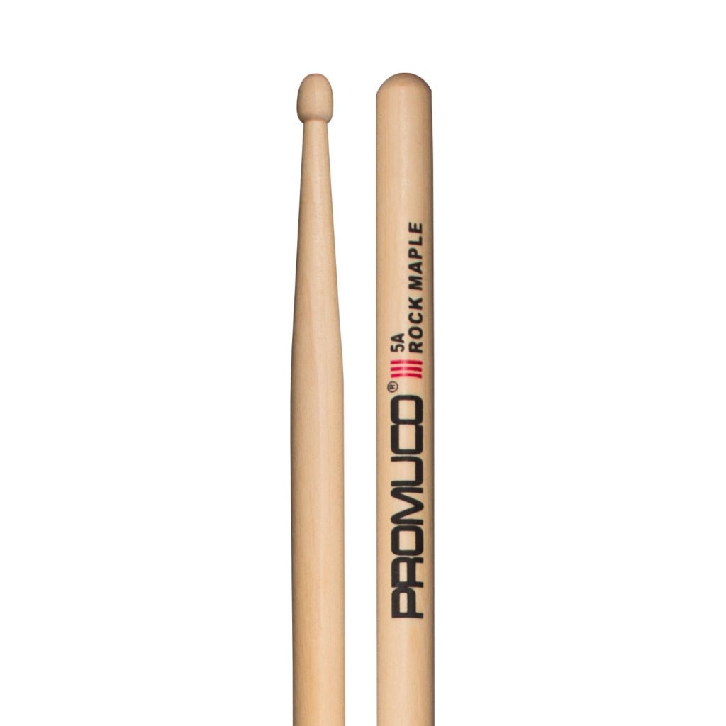 Promuco Rock Maple 5A Wood Tip Drumsticks Drum Sticks Sky Music