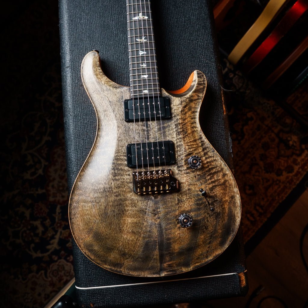 PRS 40th Anniversary Custom 24 Satin Limited Edition Electric Guitar - Charcoal Electric Guitars Sky Music