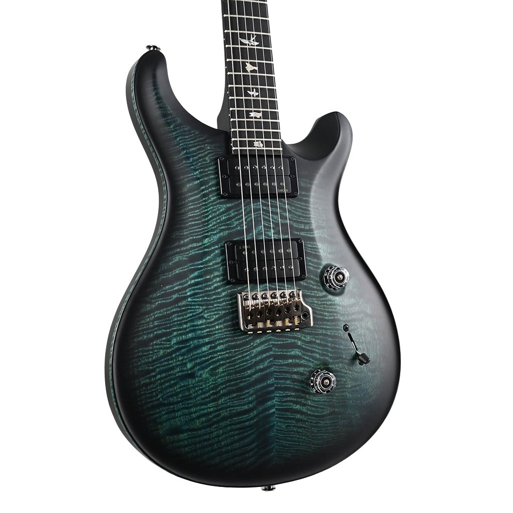 PRS 40th Anniversary Custom 24 Satin Limited Edition Electric Guitar - Cobalt Smokeburst Electric Guitars Sky Music