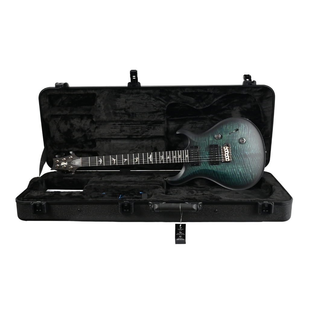 PRS 40th Anniversary Custom 24 Satin Limited Edition Electric Guitar - Cobalt Smokeburst Electric Guitars Sky Music