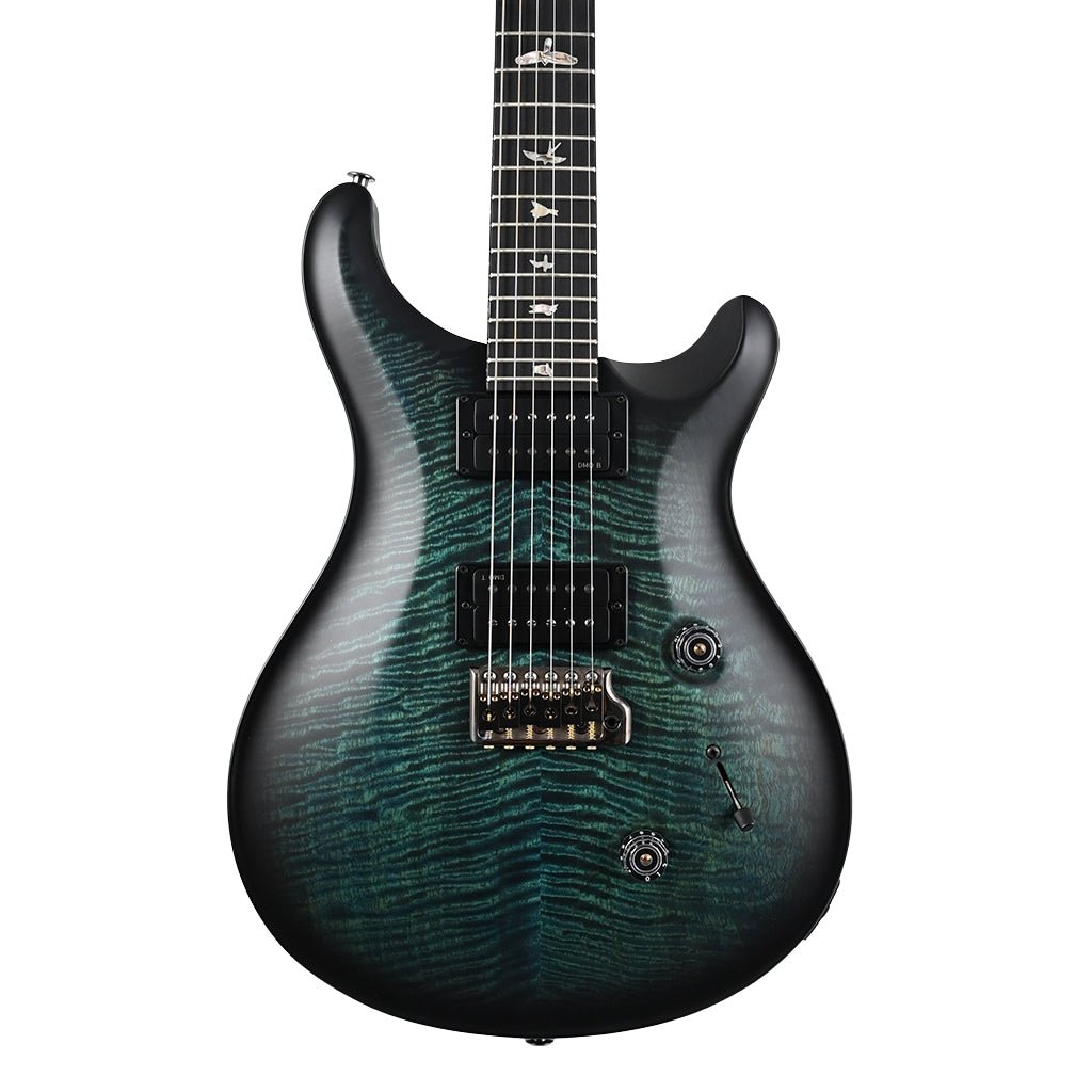 PRS 40th Anniversary Custom 24 Satin Limited Edition Electric Guitar - Cobalt Smokeburst Electric Guitars Sky Music