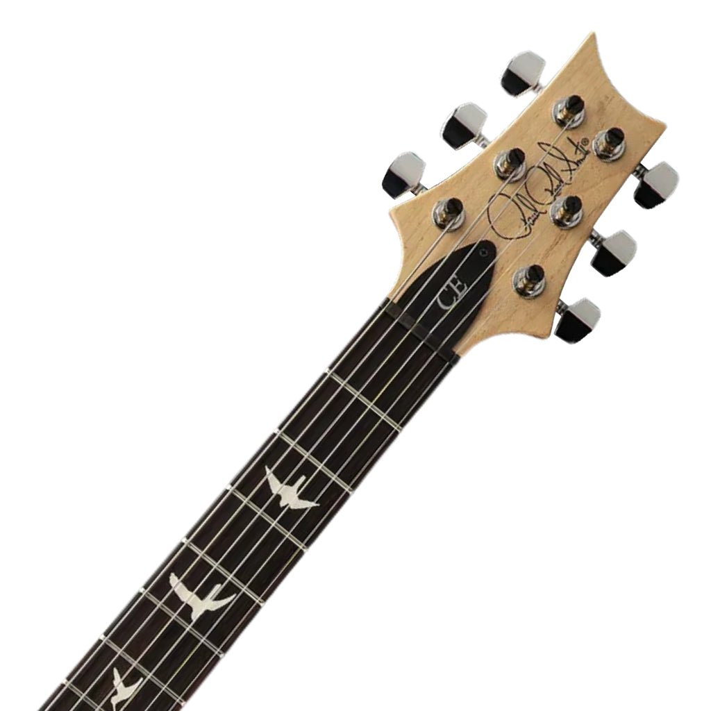 PRS CE24 Semi Hollow Black Top Electric Guitars Sky Music