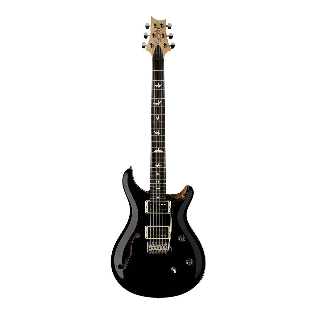 PRS CE24 Semi Hollow Black Top Electric Guitars Sky Music
