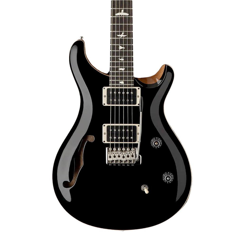 PRS CE24 Semi Hollow Black Top Electric Guitars Sky Music