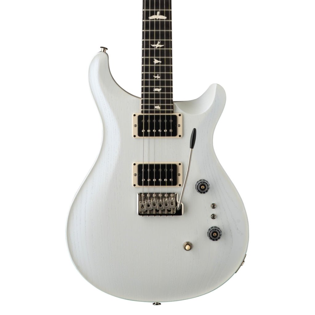 PRS CE2408 Swamp Ash Satin Electric Guitar - Pearl White Electric Guitars Sky Music