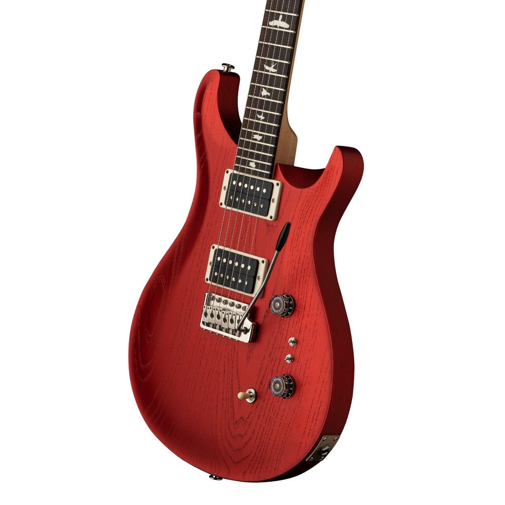PRS CE2408 Swamp Ash Satin Electric Guitar - Red Apple Metallic Electric Guitars Sky Music