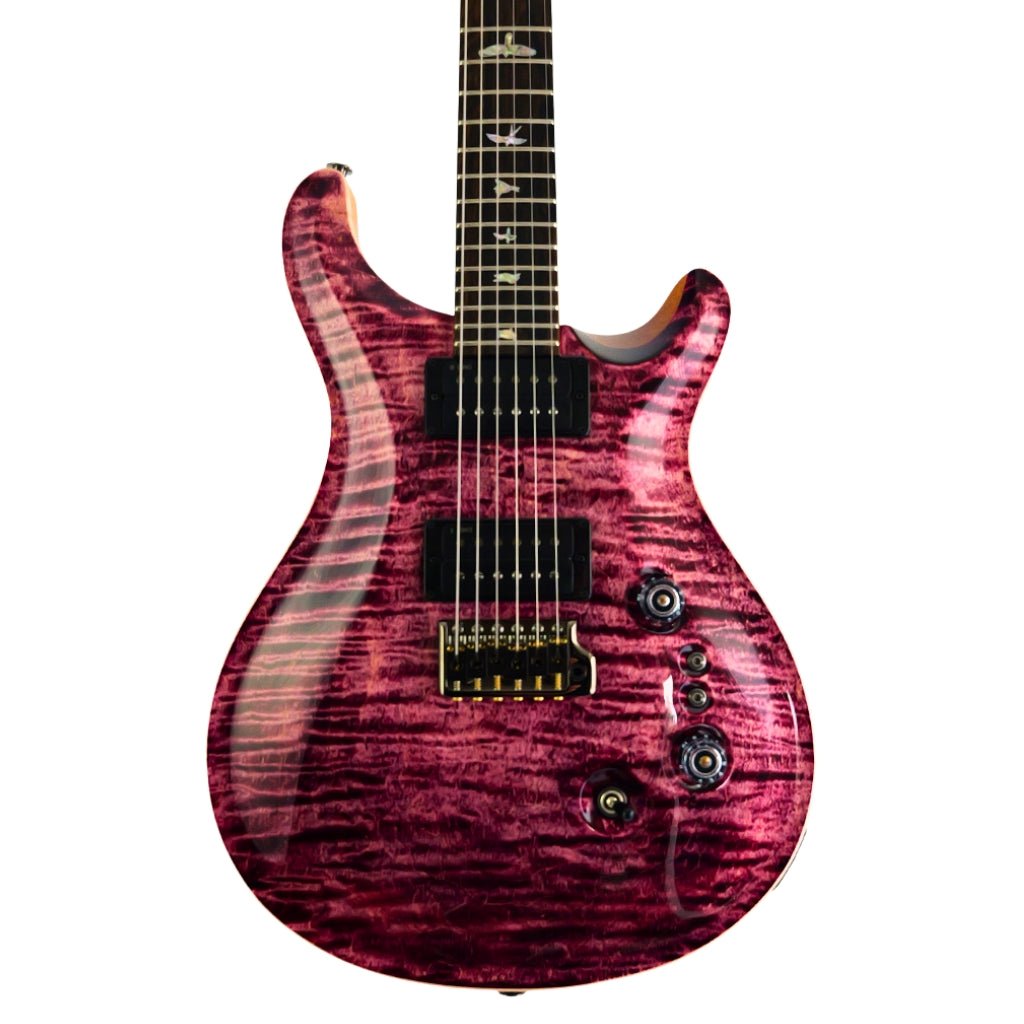 PRS Custom 24-08 10-Top Natural Back Electric Guitar - Pomegranate Electric Guitars Sky Music