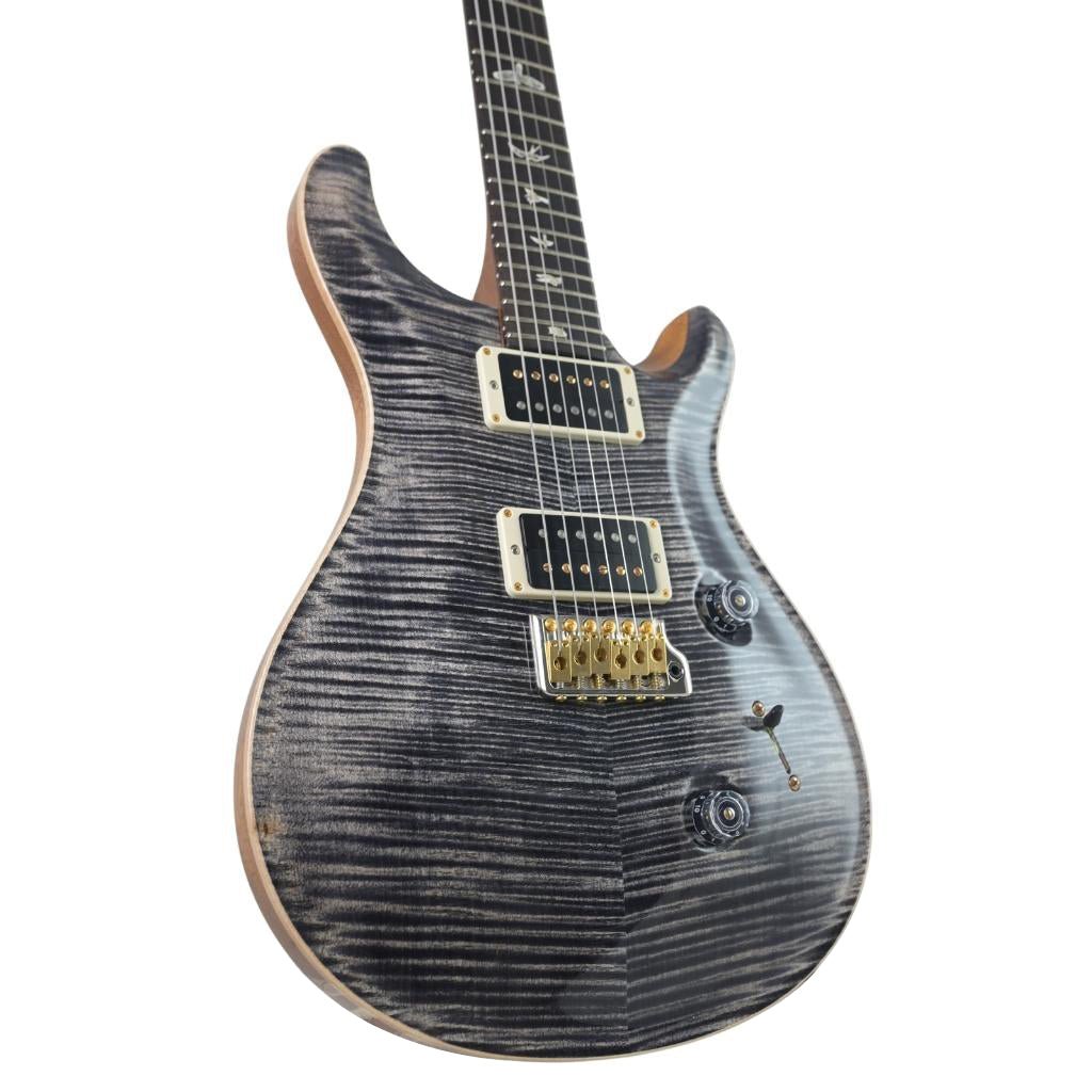 PRS Custom 24 Pattern Thin, 10 Top - Charcoal Electric Guitars Sky Music