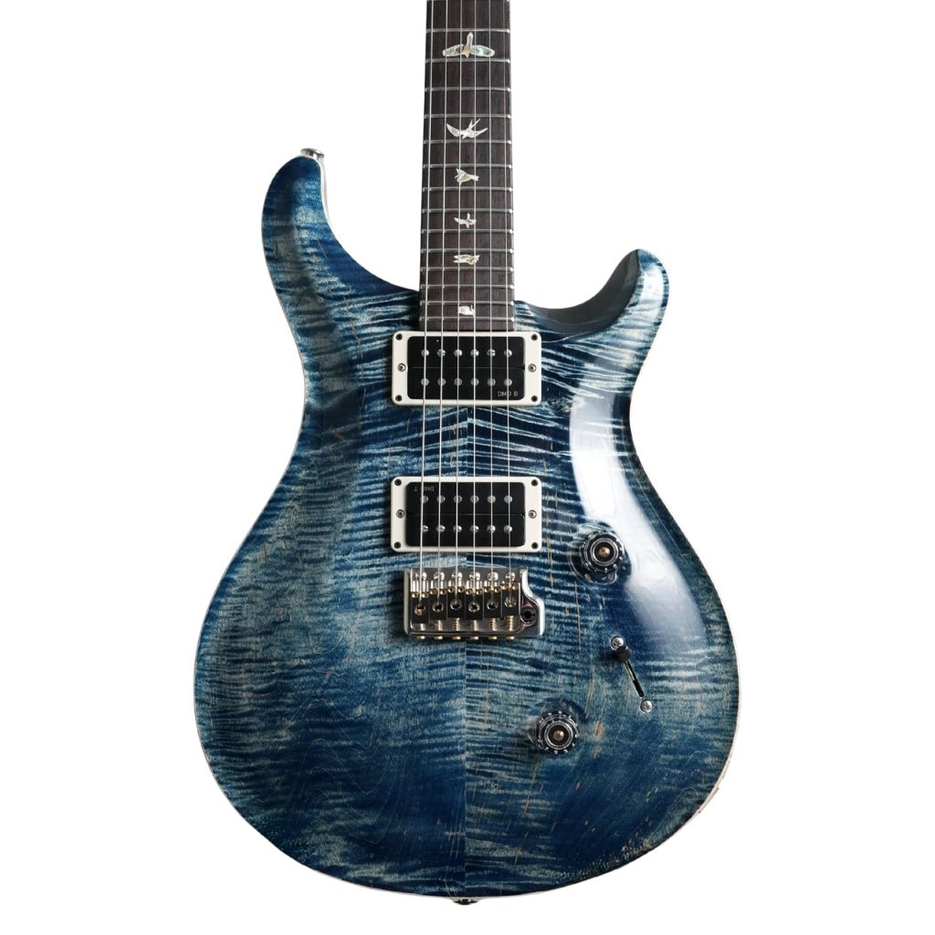 PRS Custom 24 Pattern Thin Electric Guitar - Faded Whale Blue Electric Guitars Sky Music