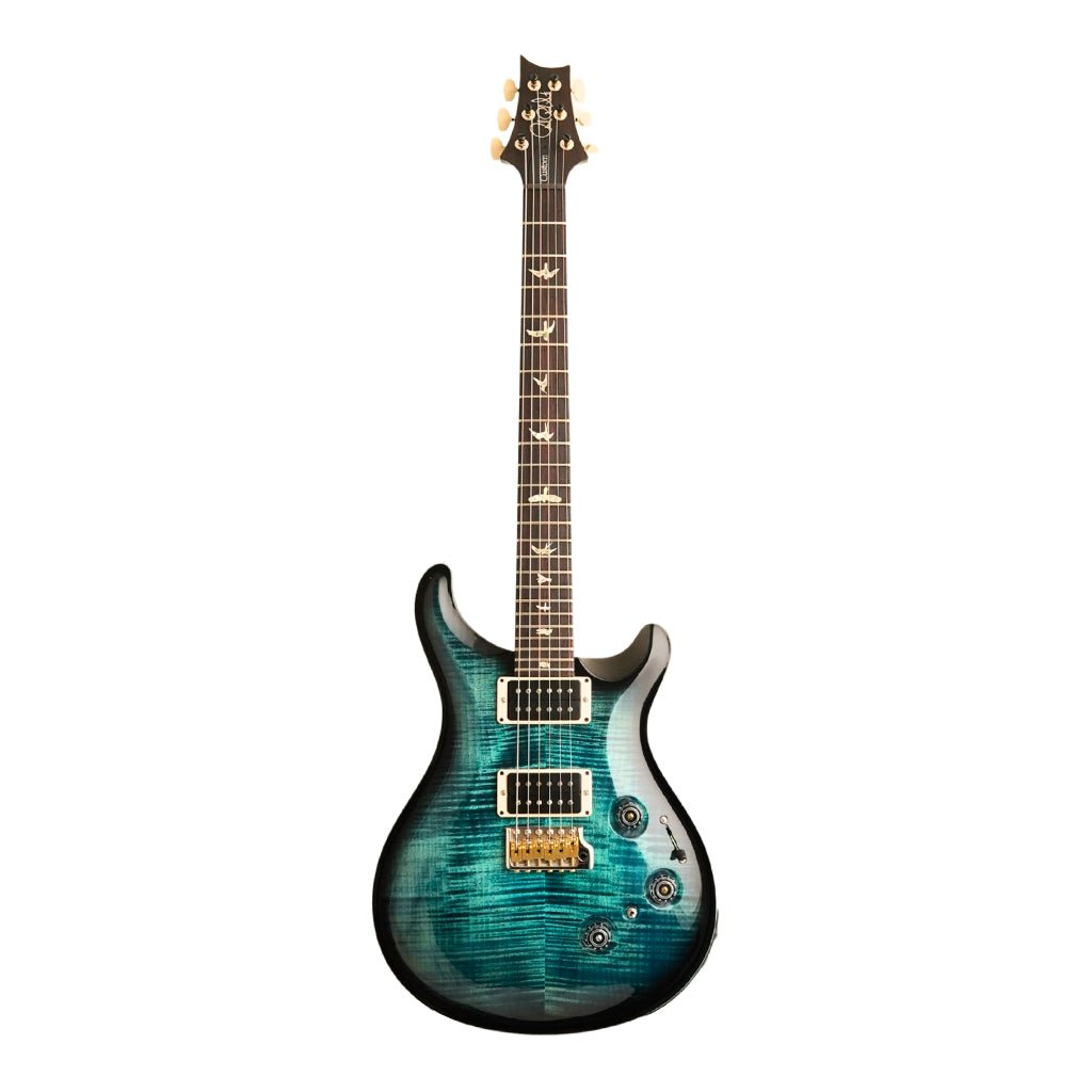 PRS Custom 24 Piezo - Cobalt Smokeburst Electric Guitars Sky Music