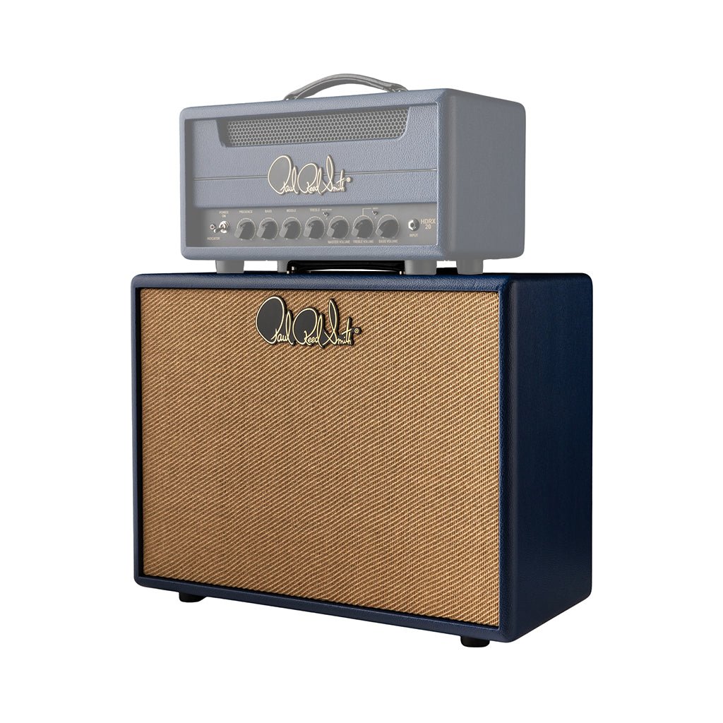 PRS HDRX Limited Edition 1 x 12 Cabinet - Indigo Blue, Wheat Cloth Speaker Cabinets Sky Music